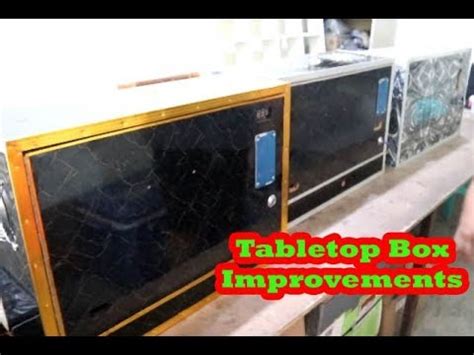 table top pisonet box design|Improvement sa aming Pisonet Tabletop Box Design .